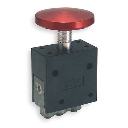 Manual Air Control Valve, 3-Way, 5/32 in MPN:461-2