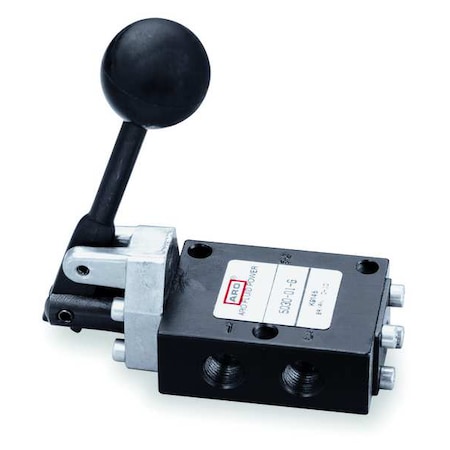 Manual Air Control Valve, 3-Way, 1/8in NPT MPN:5030-10