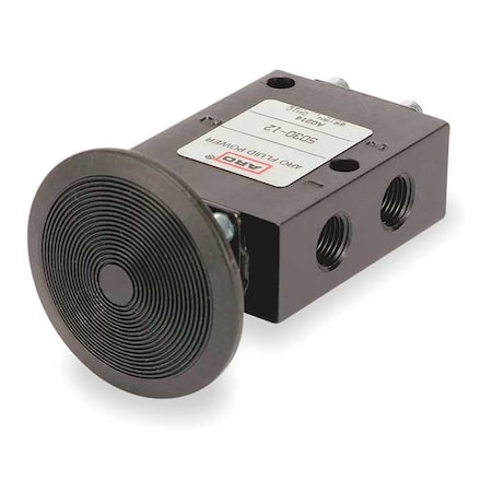 Manual Air Control Valve, 3-Way, 1/8in NPT MPN:5030-12