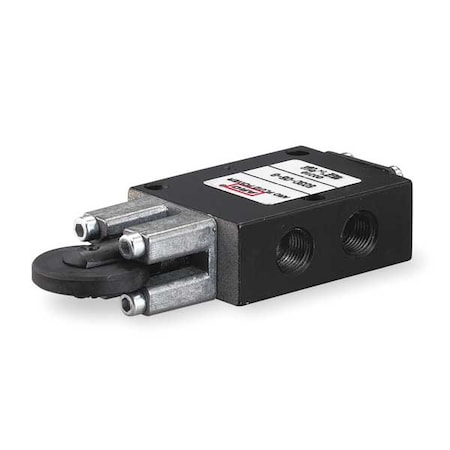 Manual Air Control Valve, 4-Way, 1/8in NPT MPN:5040-05