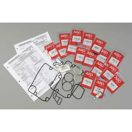 Air Motor Kit, w/ (5) U-Cups/Pilot Piston MPN:637369