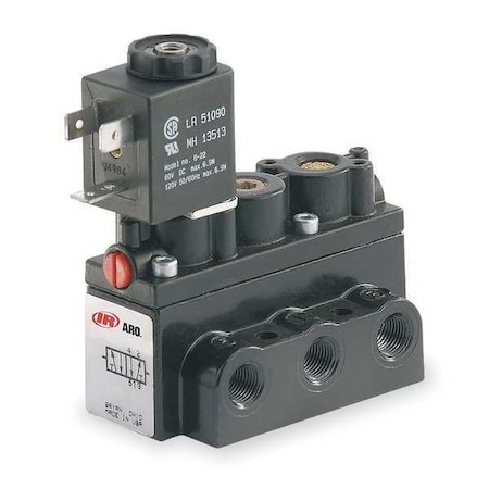 Solenoid Air Control Valve, 1/8 In, 24VDC MPN:A211SS-024-D