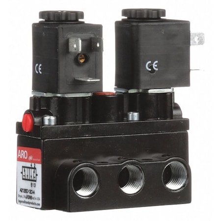 Solenoid Air Control Valve, 1/4 In, 120VAC MPN:A212SD-120-A