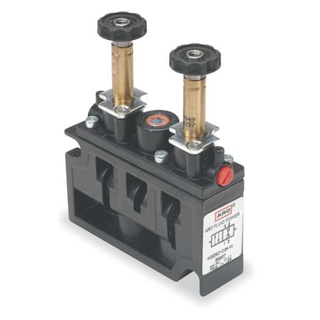 Solenoid Air Control Valve, 1/4 In, 4-Way MPN:A222SD-000-N