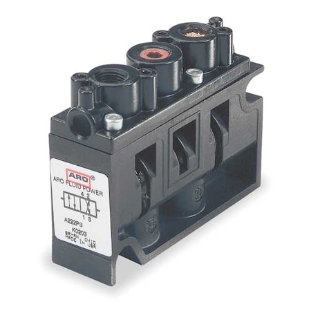 Solenoid Air Control Valve, 1/4 In, 12VDC MPN:A222SS-012-D