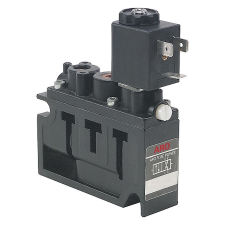 Solenoid Air Con Valve, Four-Way, 150 psi MPN:A222SS-024-L