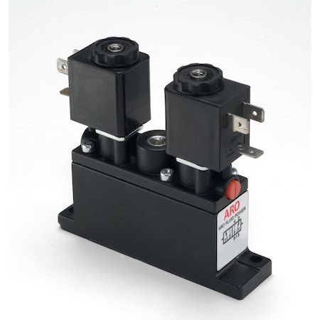 Solenoid Air Con Valve, Four-Way, 150 psi MPN:A349SD-012-D