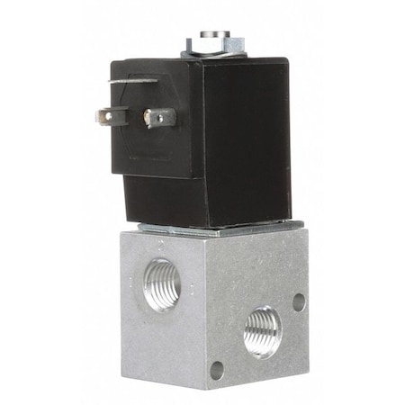 Solenoid Air Con Valve, Three-Way, 150 psi MPN:CAT77S-012-D