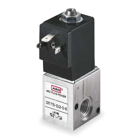 Solenoid Air Con Valve, Three-Way, 150 psi MPN:CAT77S-024-L
