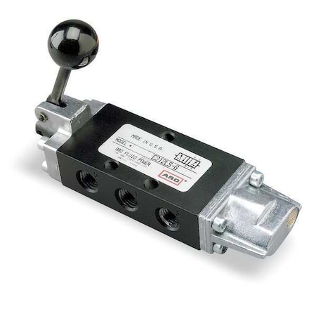 Manual Air Control Valve, 4-Way, 1/4in NPT MPN:E212LS