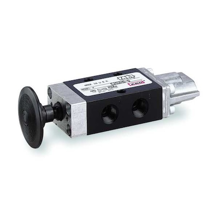 Manual Air Control Valve, 3-Way, 1/4in NPT MPN:E252HS