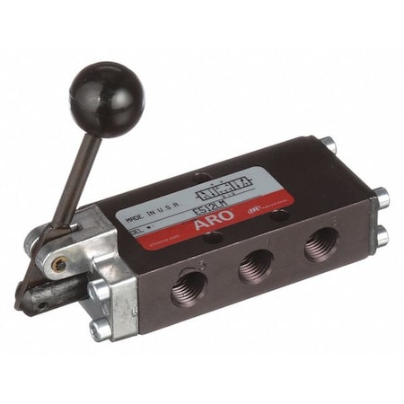 Manual Air Control Valve, 4-Way, 1/4in NPT MPN:E512LM