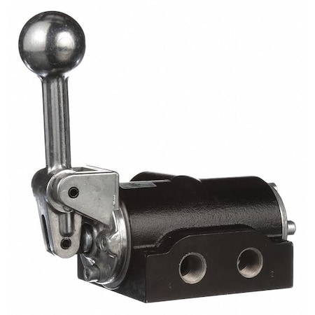 Manual Air Control Valve, 4-Way, 3/8in NPT MPN:K313LS