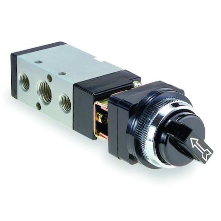 Manual Air Control Valve, 4-Way, 1/4in NPT MPN:M212LS-10