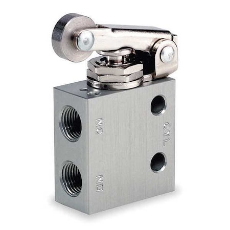 Manual Air Control Valve, 3-Way, 1/8in NPT MPN:M251RS