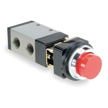 Manual Air Control Valve, 3-Way, 1/4in NPT MPN:M252HS-11