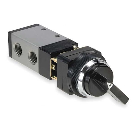 Manual Air Control Valve, 3-Way, 1/4in NPT MPN:M252LS-11