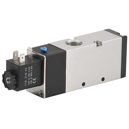 Solenoid Air Control Valve, 1/2 In, 120VAC MPN:M254SS-120-A