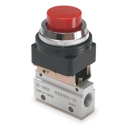 Manual Air Control Valve, 3-Way, 1/8in NPT MPN:M291HS-11