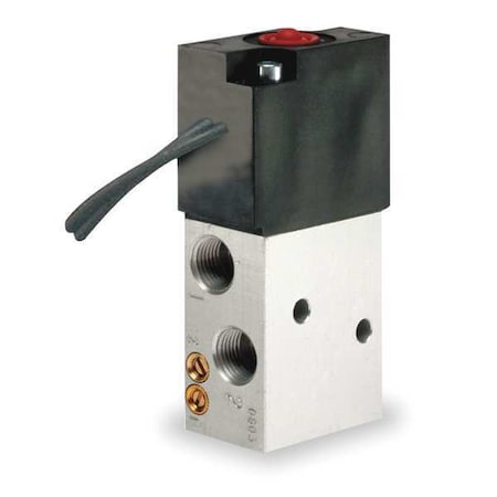 Solenoid Air Control Valve, 1/8 In, 120VAC MPN:P211SC-120-A