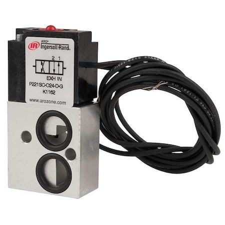 Solenoid Air Control Valve, 1/8 In, 24VDC MPN:P221SC-024-D