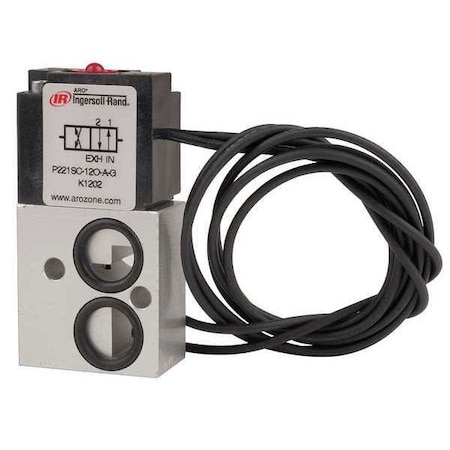 Solenoid Air Control Valve, 1/8 In, 120VAC MPN:P221SC-120-A