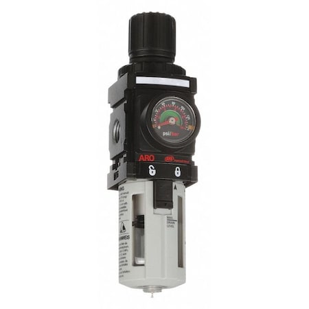 Filter/Regulator, 6.20 In. H, 1.60 In. W MPN:P39124-600