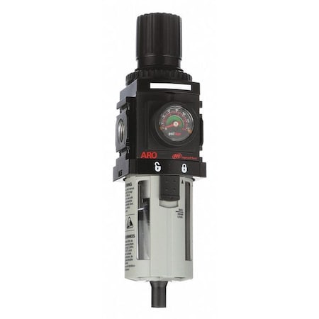 Filter/Regulator, 8.15 In. H, 2.20 In. W MPN:P39234-600
