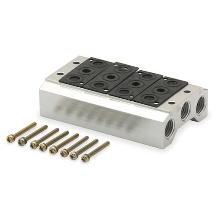 Manifold, 3 3/4 in L, 2 1/4 in W MPN:SML81N-04