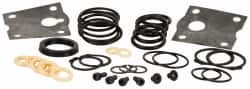 Diaphragm Pump Air Section Repair Kit: Nitrile, Includes Gaskets, Seals & U-Cups MPN:637118-C