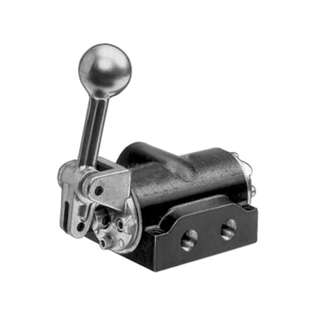 Manual Air Control Valve, Lever, Black MPN:K214LM