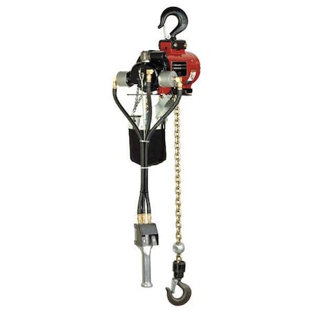 Air Chain Hoist, 275 lb. Cap., 10 ft. Lift MPN:7770E-2C10-C6S