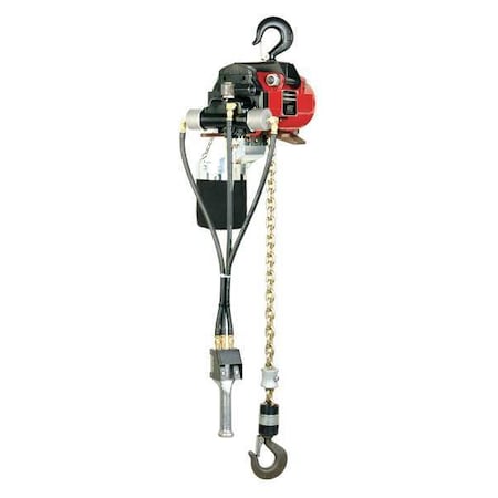 Air Chain Hoist, 4400 lb. Cap., 10 ft. Lft MPN:7792A-2C10-C6S