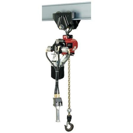 Air Chain Hoist, 4400 lb. Cap., 10 ft. Lft MPN:7792A-2DA10-C6S