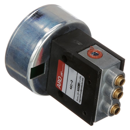 Manual Air Control Valve, Button, Green MPN:461-3