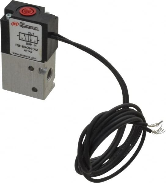 Stacking Solenoid Valve: Solenoid, 3-Way, 2 Position, Spring Return MPN:P251SS-024-D