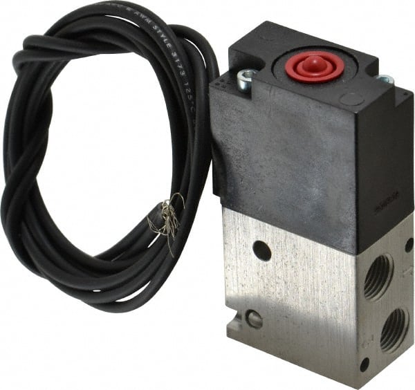 Stacking Solenoid Valve: Solenoid, 3-Way, 2 Position, Spring Return MPN:P251SS-120-A
