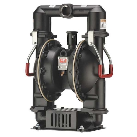 Double Diaphragm Pump, Aluminum, Air Operated, Santoprene, 156 GPM MPN:66M250-1EB-C