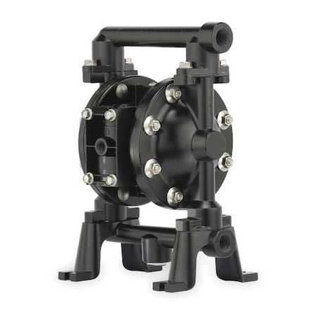 Double Diaphragm Pump, Aluminum, Air Operated, Viton, 12 GPM MPN:670042