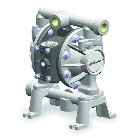 Double Diaphragm Pump, Acetal, Air Operated, Hytrel, 10.6 gpm GPM 180 Degrees F MPN:PD03P-AES-DCC