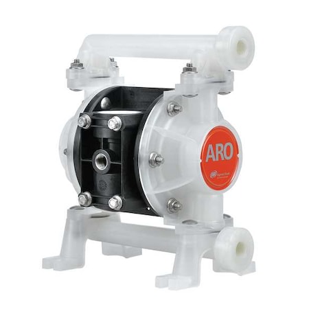 Double Diaphragm Pump, Polypropylene, Air Operated, Hytrel, 8.7 gpm GPM 150 Degrees F MPN:PD03P-APS-0JC