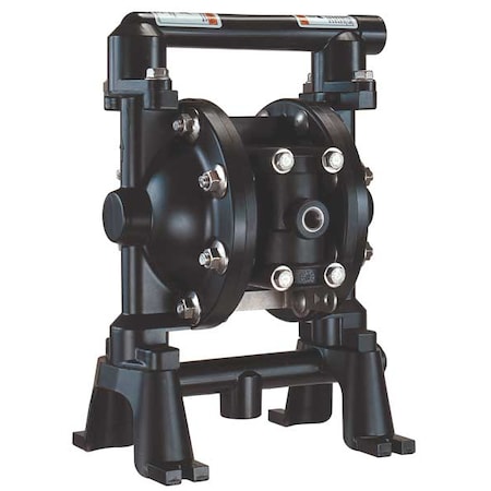 Double Diaphragm Pump, Aluminum, Air Operated, PTFE, 12 GPM MPN:PD05R-AAS-STT-B