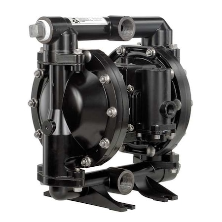 Double Diaphragm Pump, Aluminum, Air Operated, PTFE, 52 GPM MPN:PD10A-AAP-FTT