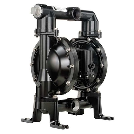 Double Diaphragm Pump, Aluminum, Air Operated, Santoprene, 123 GPM MPN:PD15A-AAP-AAA