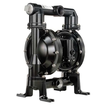 Double Diaphragm Pump, Aluminum, Air Operated, Nitrile, 123 GPM MPN:PD15A-AAP-GGG