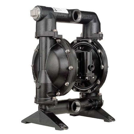 Double Diaphragm Pump, Cast iron, Air Operated, Santoprene, 123 GPM MPN:PD15A-ACP-AAA