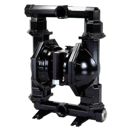 Double Diaphragm Pump, Aluminum, Air Operated, Nitrile, 172 GPM MPN:PD20A-AAP-GGG-B