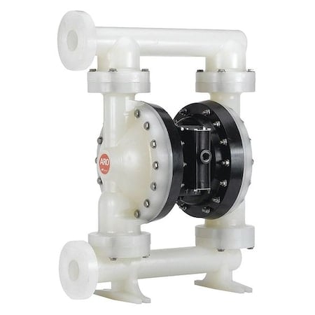 Double Diaphragm Pump, PX20P EXP Series, Air-Operated, Polypropylene/PTFE, 182 gpm MPN:PD20P-FPS-PTT
