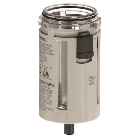 Poly Bowl, Manual Drain, 104320 MPN:104320