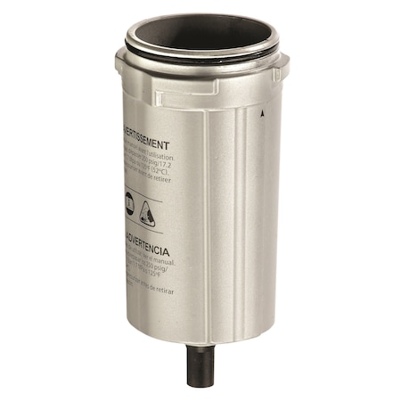 Metal Bowl, Manual Drain, 104322 MPN:104322